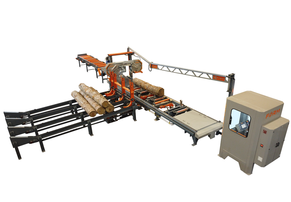 Mobil Tomruk Kesim Makinası