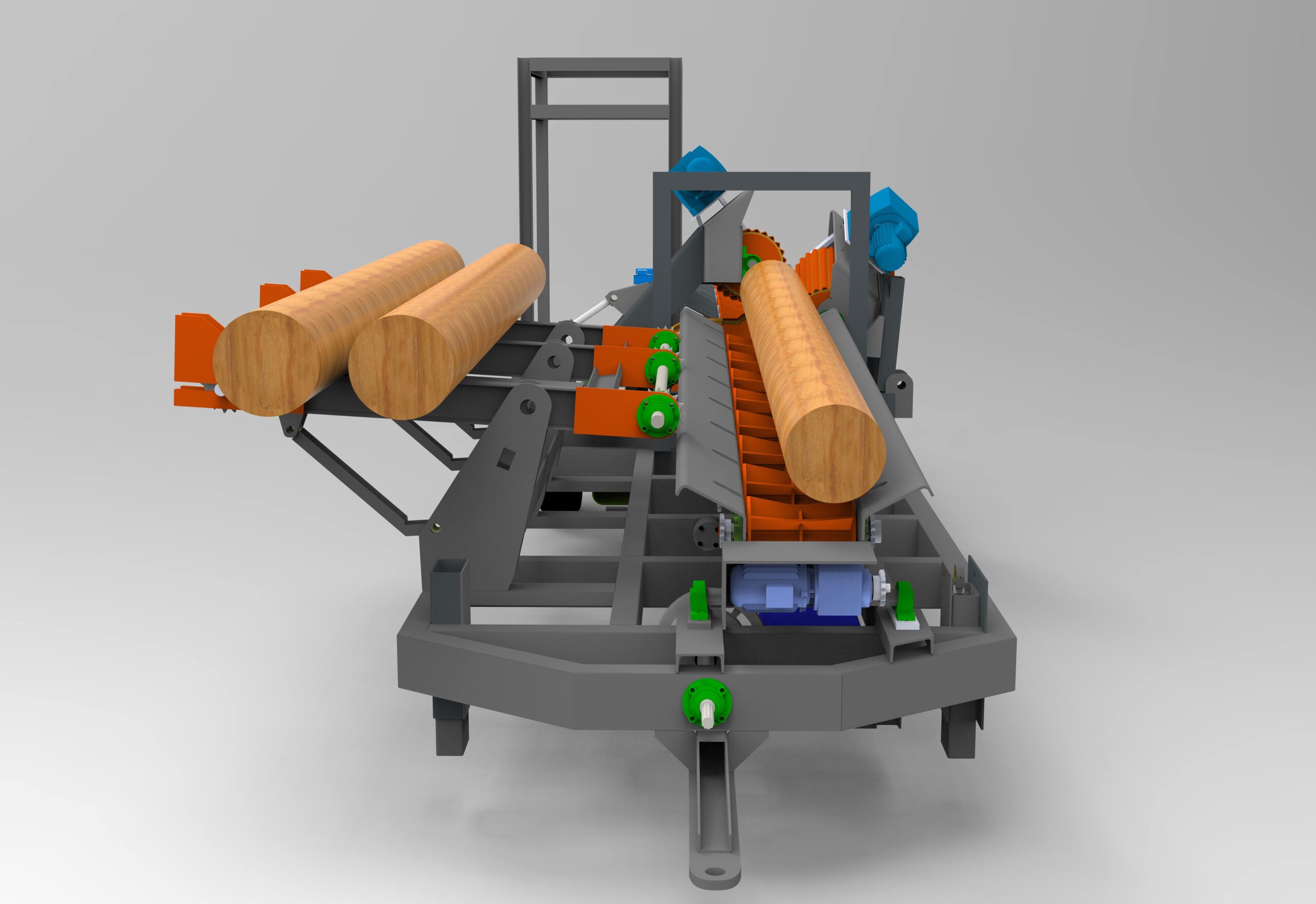 SM-26 MOBİL TOMRUK SOYMA