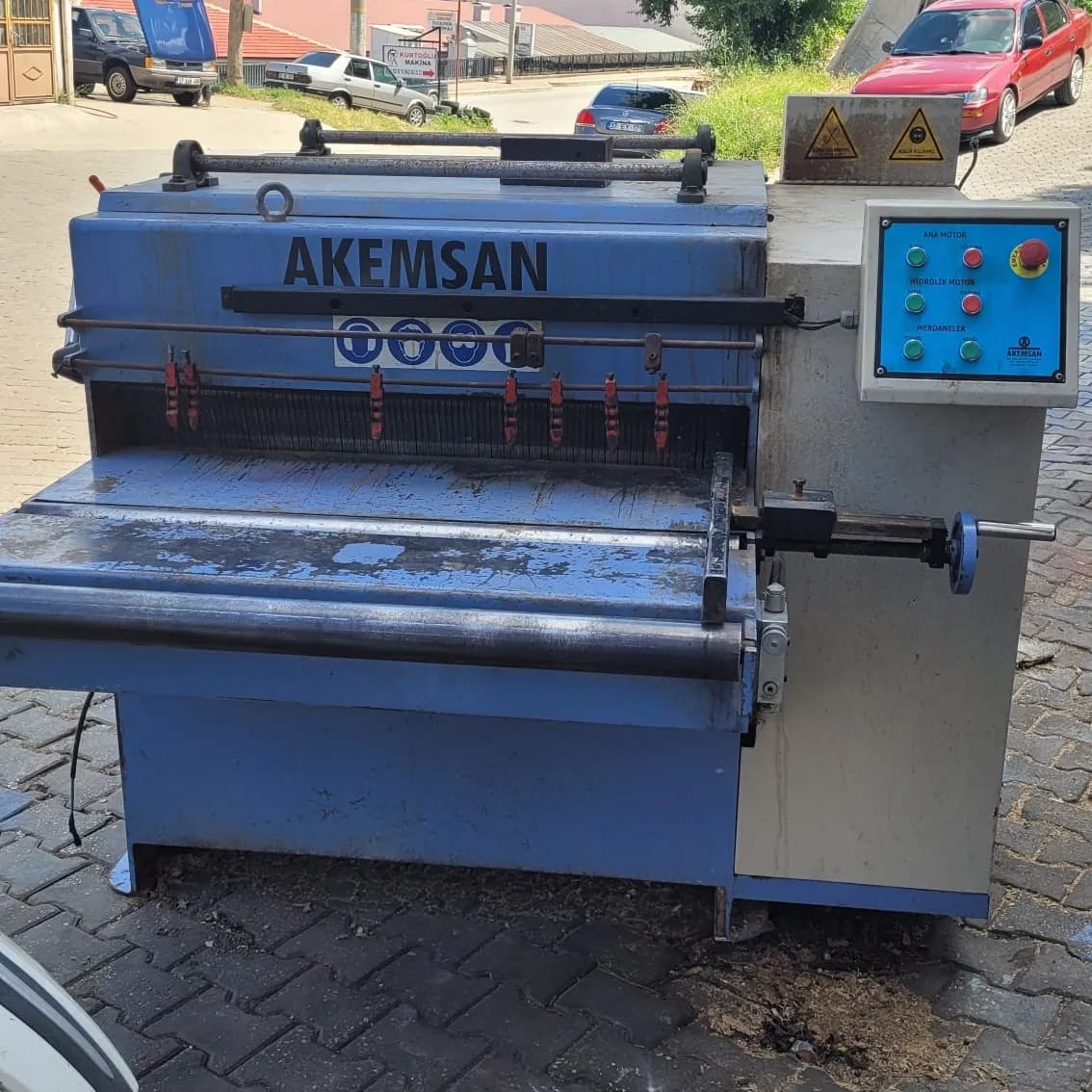 10CM LIK ÇOKLU DİLİMLEME AKEMSAN MARKA 2. EL BAKIMLARI YAPILDI